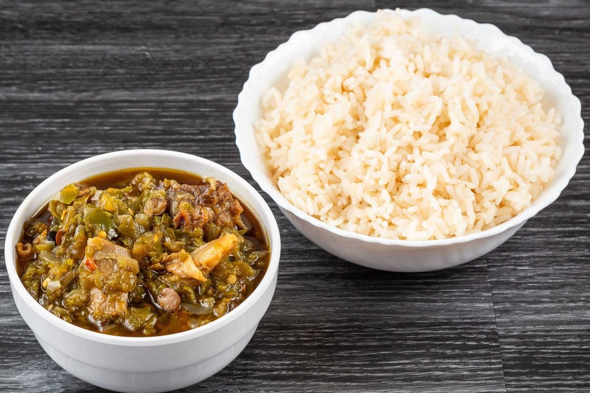 Ayamase Sauce + White Rice Combo