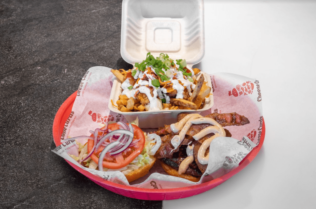 Monster Mozzarella Crunch Burger