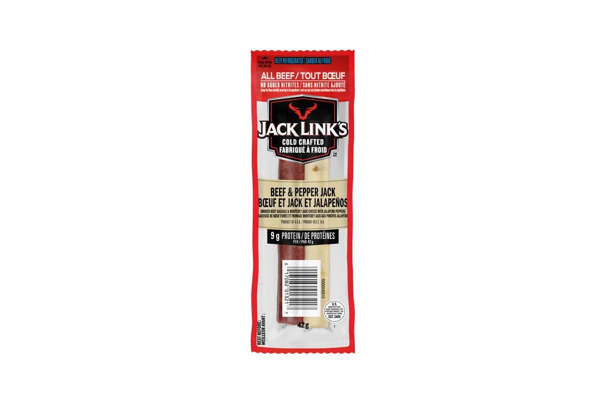Jack Link's Boeuf et jack et japapenos (42g) 77675 / Jack Link's Beef & Pepper Jack (42g) 77675