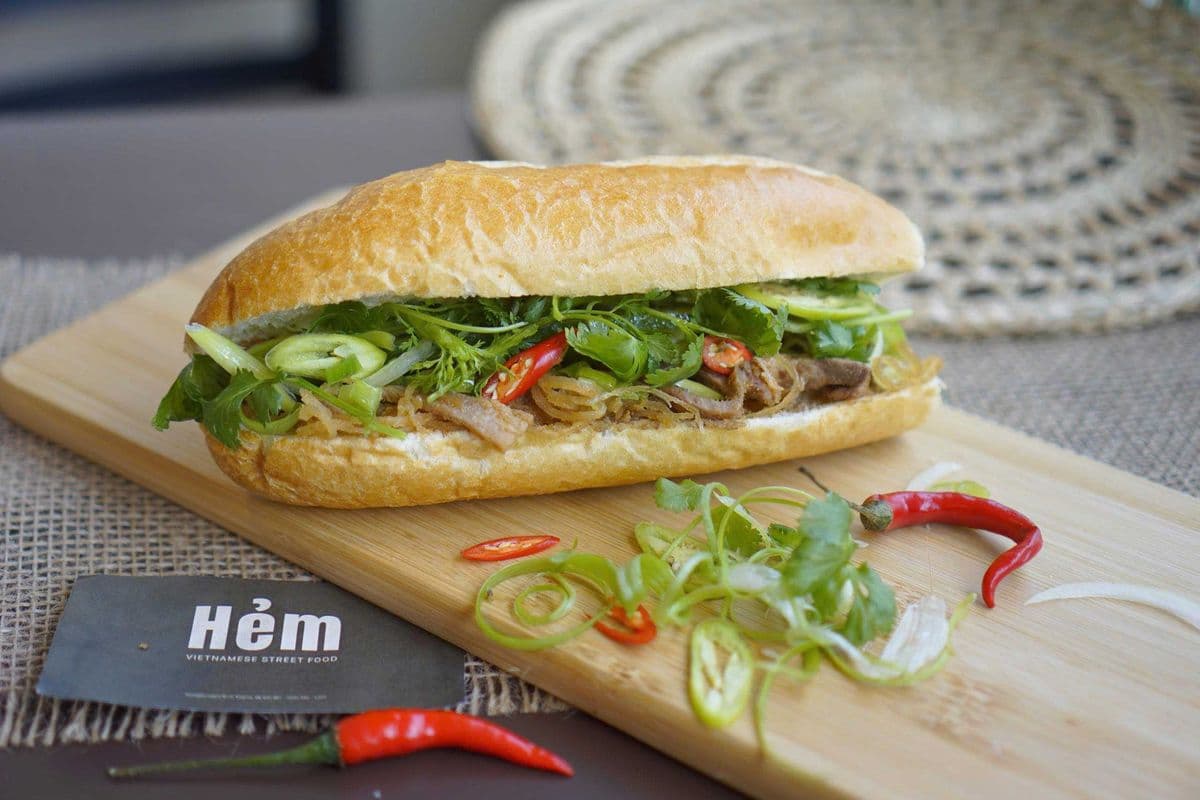 B6. Shredded Pork Banh Mi / Bánh Mì Bì