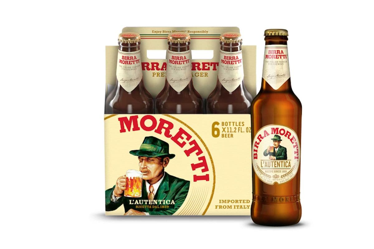 BIRRA MORETTI 6 BOTTLES 330 ML (1 x 330 ML)