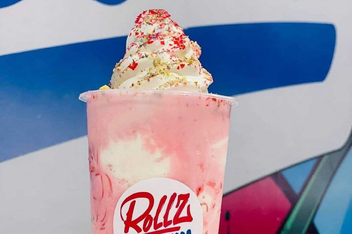 Rose and Strawberry Falooda