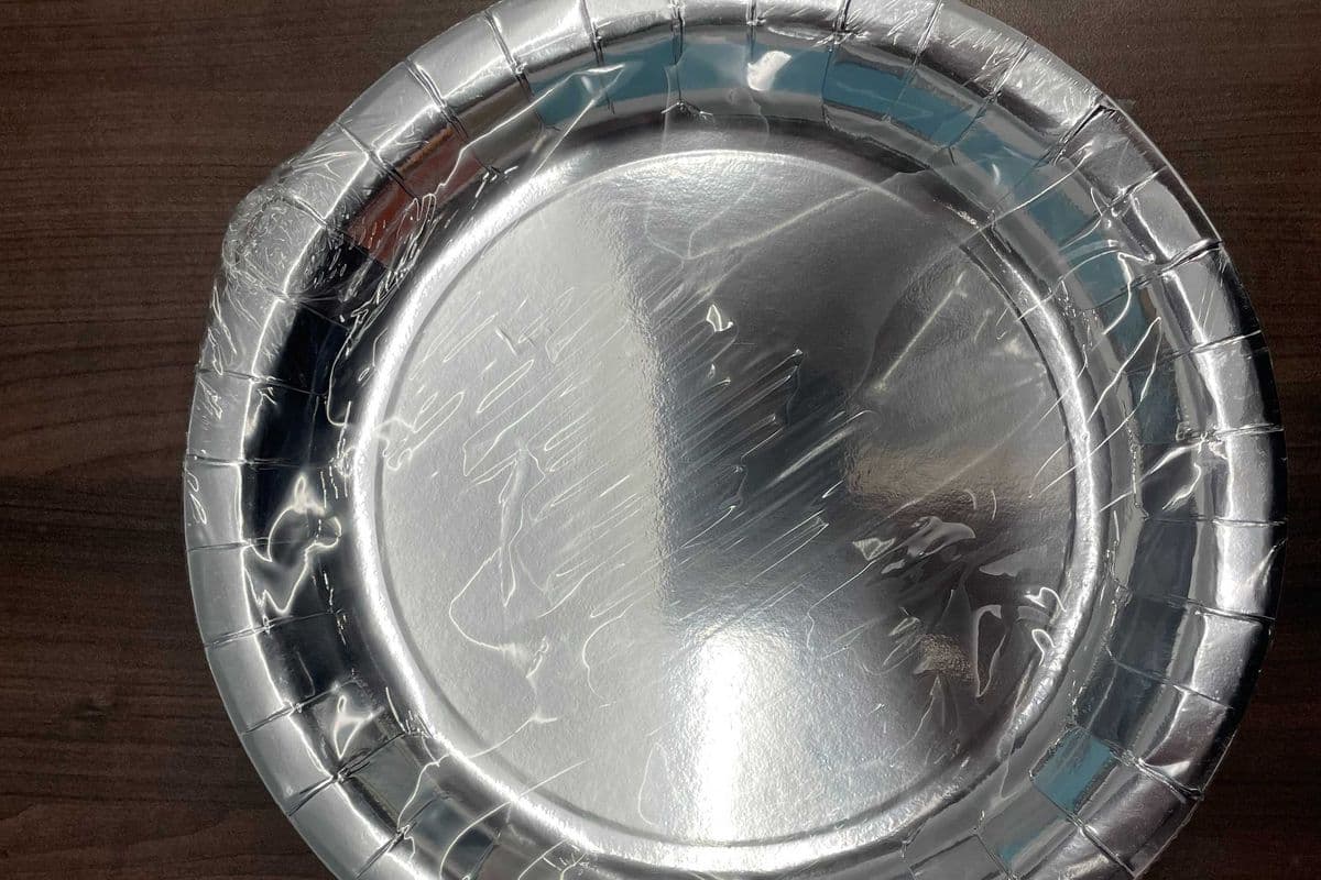 Plate Silver Foil 9" 8pk