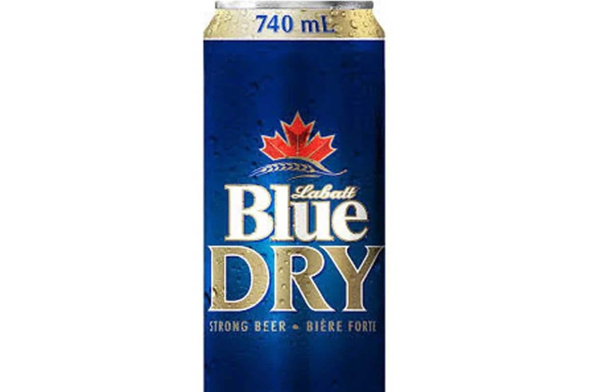 Labatt Blue Dry (1 x 740 ml Can)