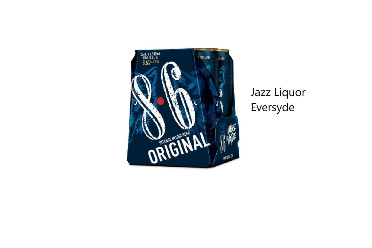 BAVARIA 86 ORIGINAL CANS (1 x 4x500mL)
