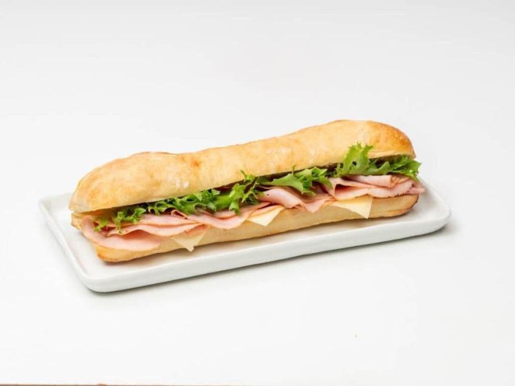 Jambon fromage suisse / Ham & swiss cheese sandwich