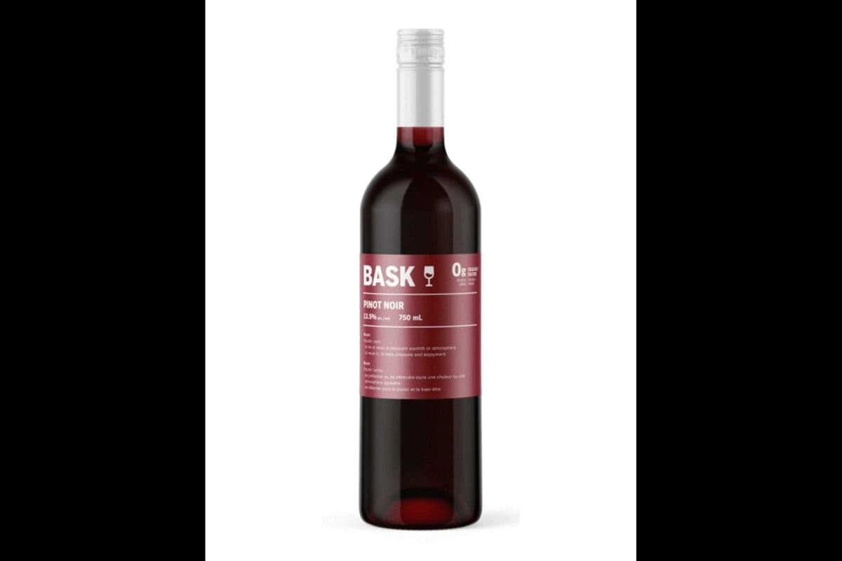 BASK PINOT NOIR 0G SUGAR (1 x 750ML)