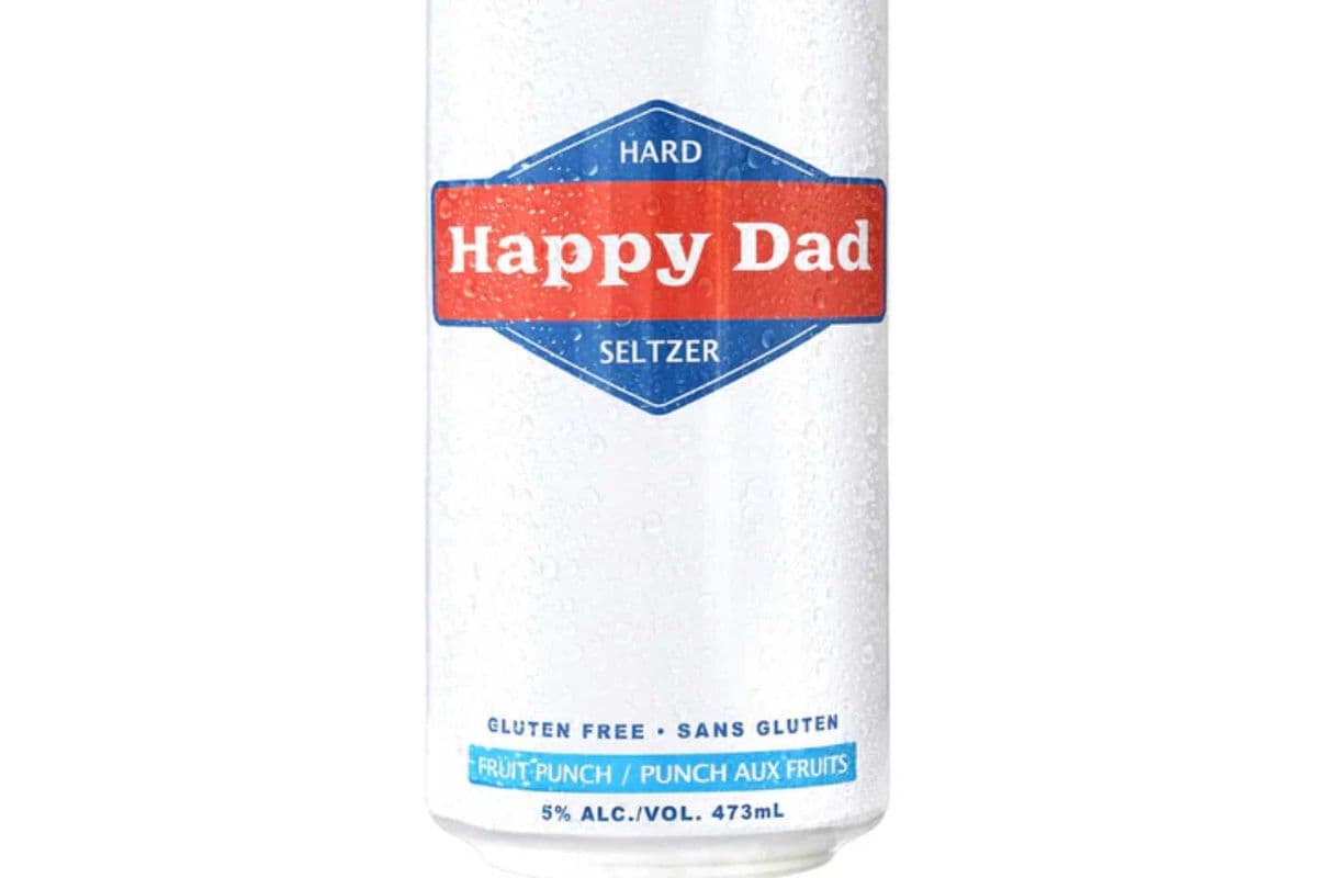 Happy Dad Fruit Punch Seltzer Single can (473ml) ***ON SALE NOW*** (1 x 473ml)