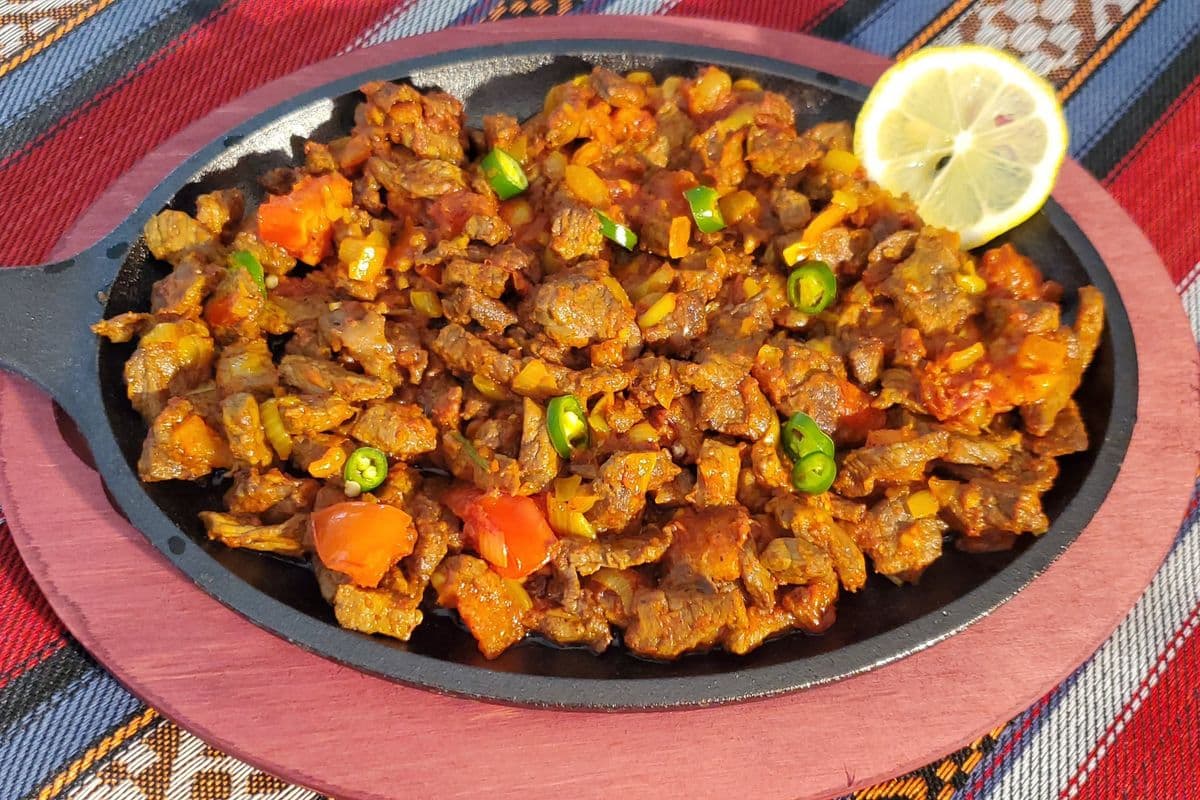 Tender Beef Sizzler