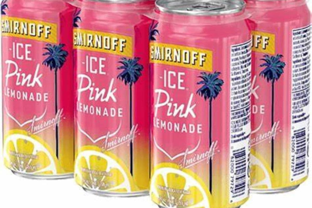 Smirnoff Ice Pink Lemonade (6 x 355 ml)