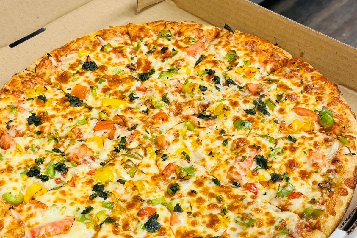 10" Punjabi-Style Veggie Pizza and Choice of Second Pizza