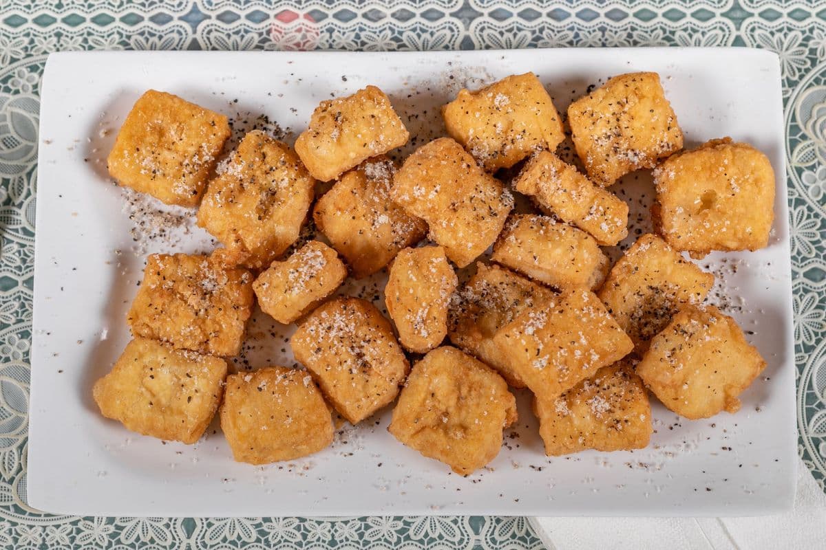 105. Salt-and-Pepper Golden Fried Tofu