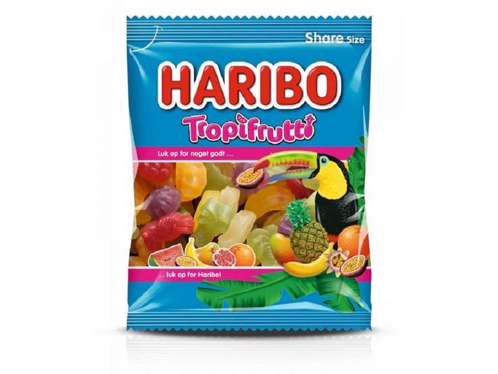 Haribo Tropi Frutti Gummy Candy Bag