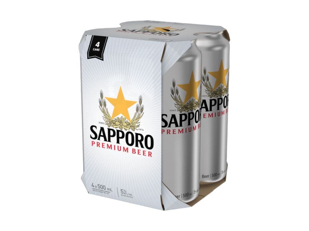 Sapporo - 4Pk Tall Cans