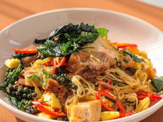 Drunken Noodle (Thin Noodle) / Drunken Noodle (vermicelle de riz)
