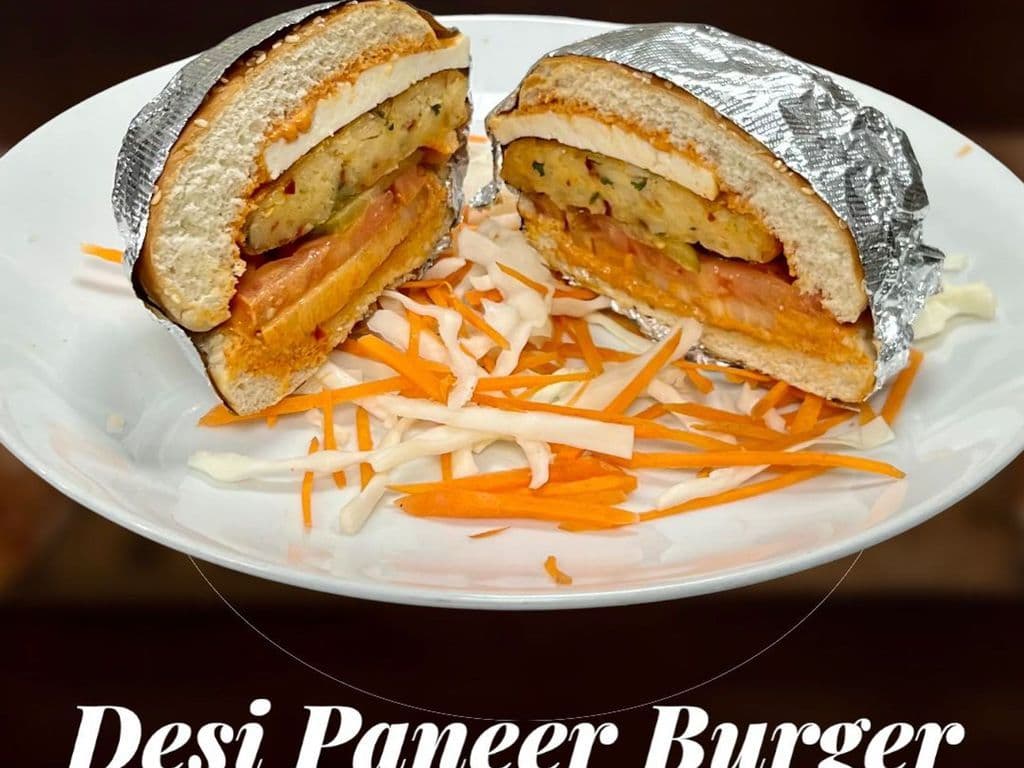 Desi Paneer Burger Combo