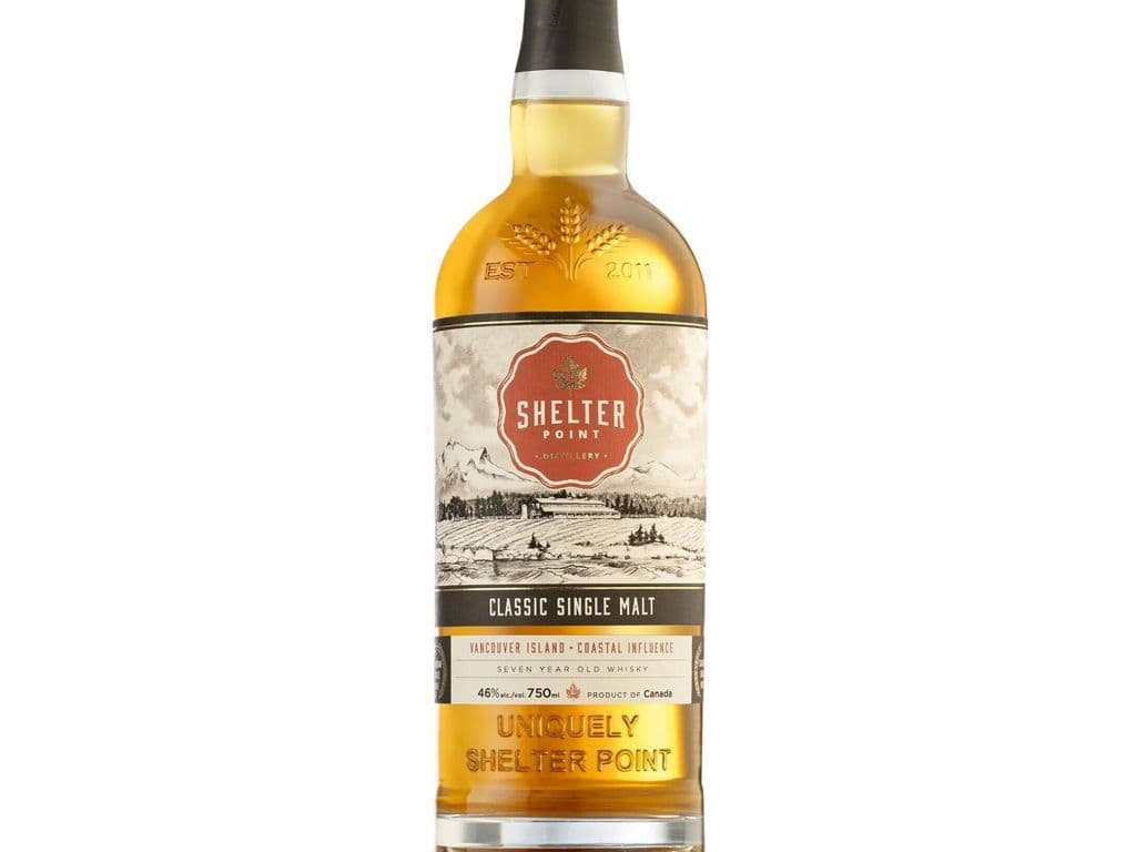 Shelter Point Distillery Classic Canadian Sinlge Malt Whisky (750ml)