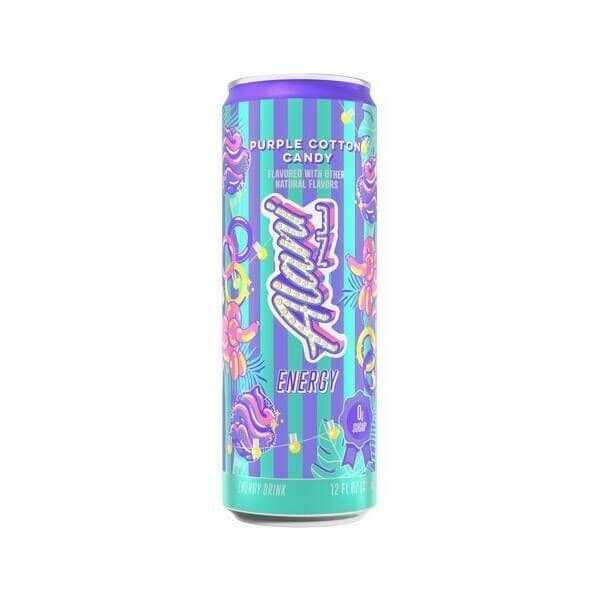 Alani Nu Énergie Barbe a Papa Violette 355ml/ Alani Energy Purple Cotton Candy