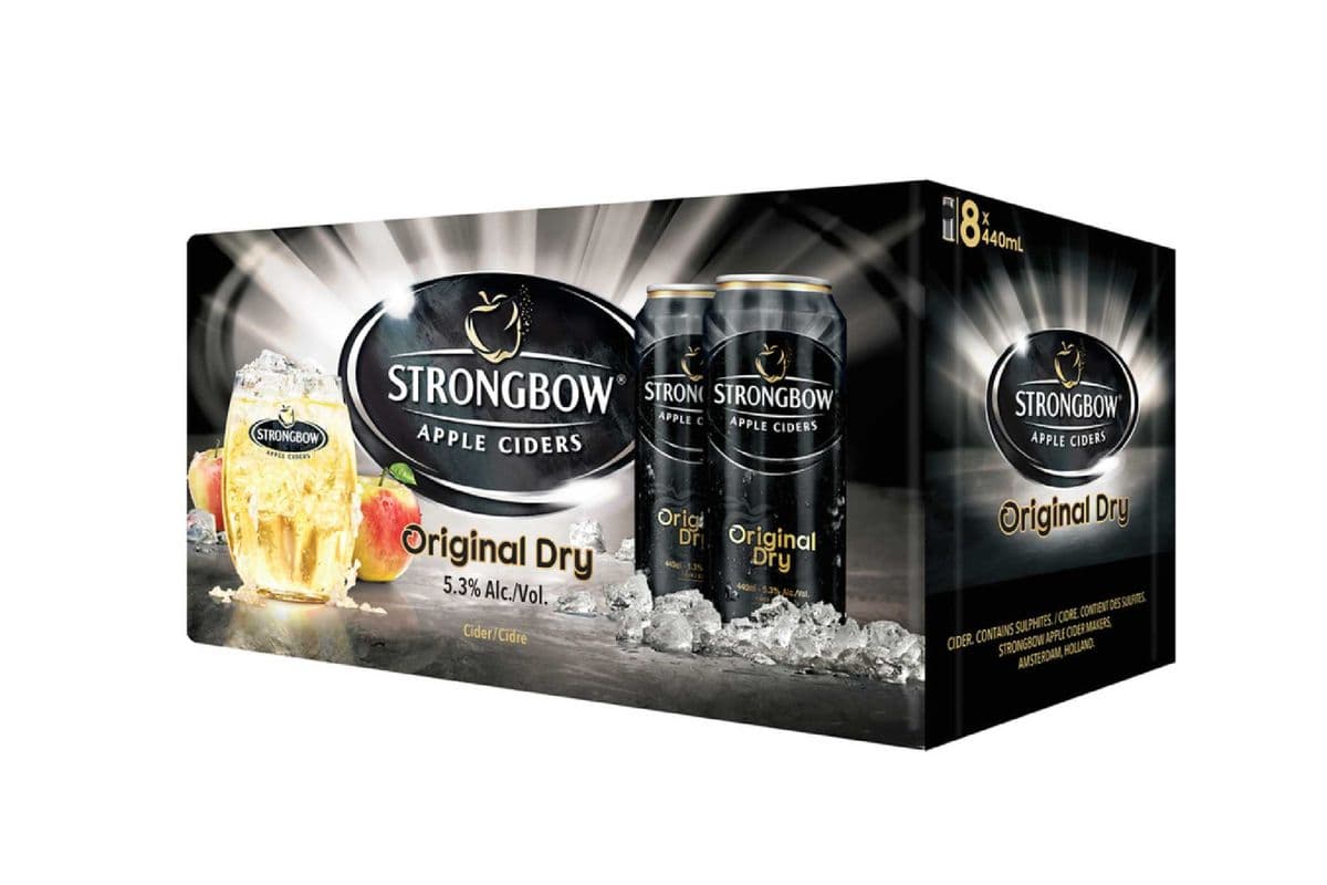 732938. STRONGBOW CIDER (8 x 440ML (CANS))