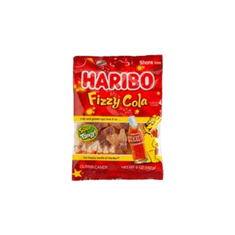 Fizzy Cola Peg Bag Haribo - USA (5oz)