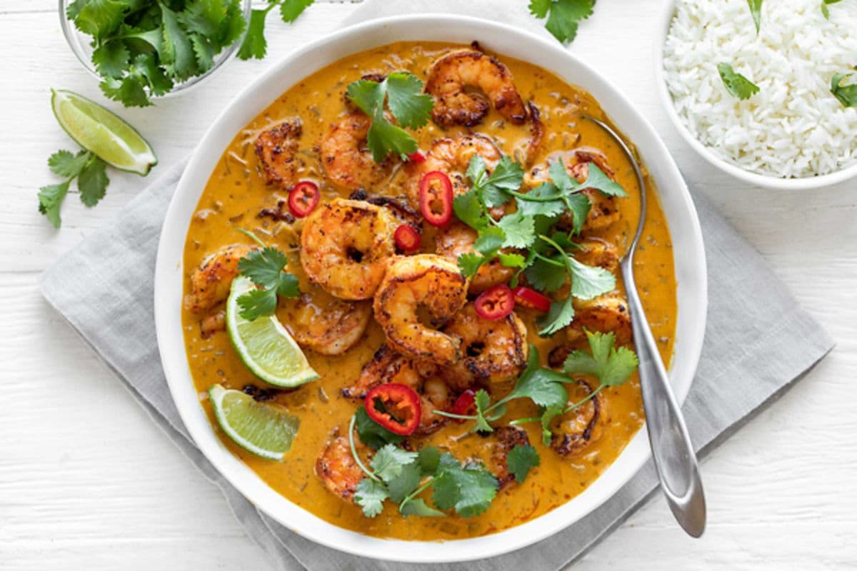 Coconut Shrimp Curry