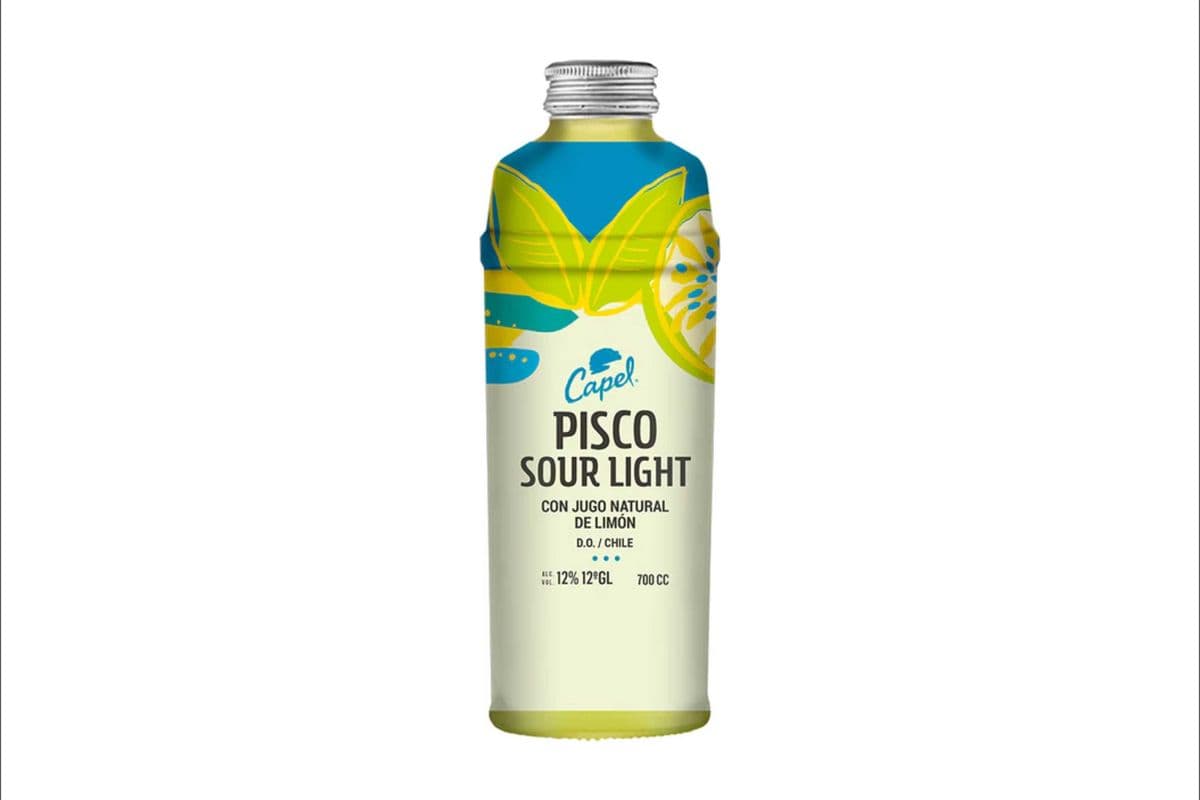 Pisco Capel Sour Light 700ml (1 x 700ml)