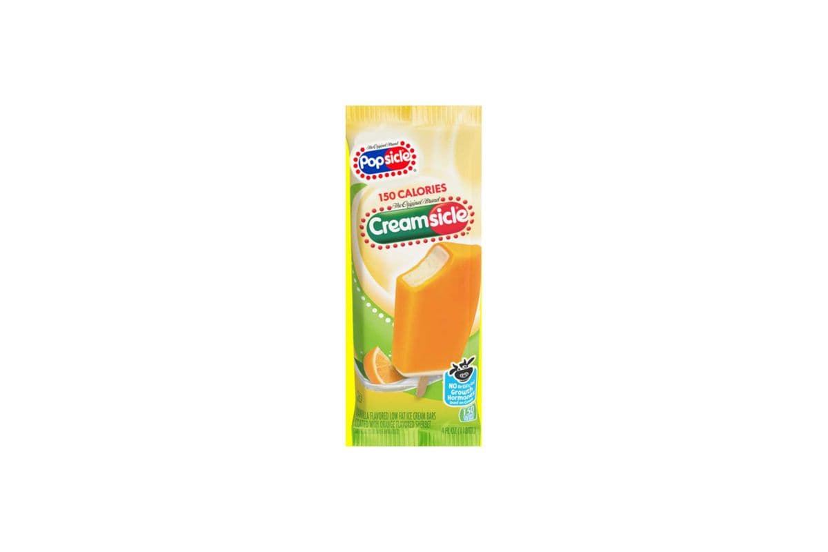 Popsicle Premium - Creamsicle Vanilla With Orange Sherbet bar 118ml (118ml)