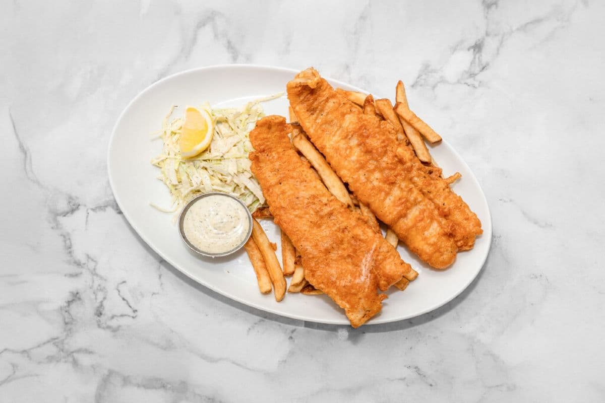 Wild Atlantic Cod (2Pcs) & Chips
