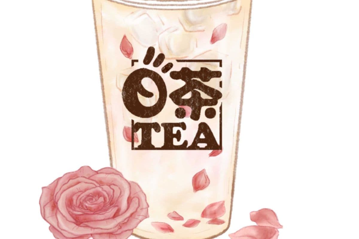 L4. Rose Latte (玫瑰乌龙冰奶)