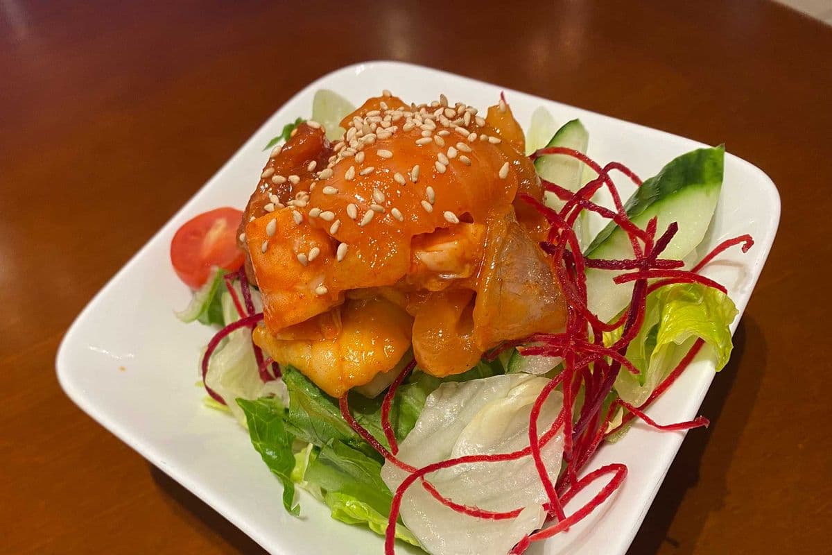 Spicy Sashimi Salad