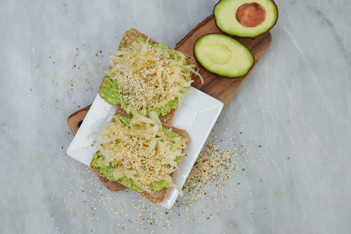 The Happy Gut Toast