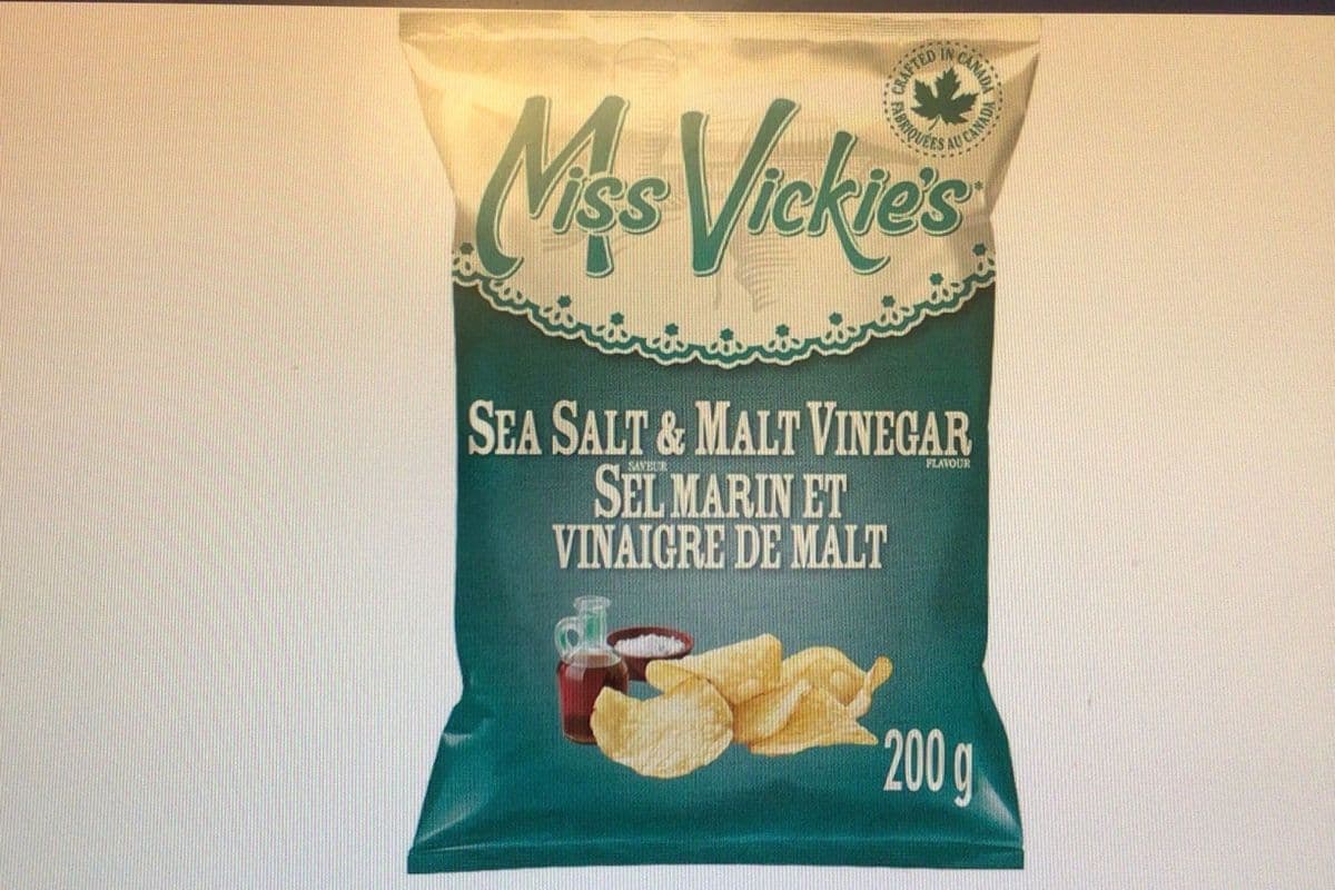 Miss Vickie's sel Marin and Vinaigre de Malt (200 g) / Miss Vickie's Sea Salt and Malt Vinegar (200 g)