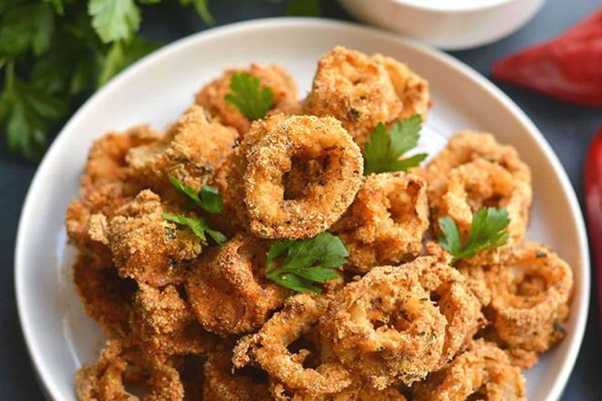 Spicy Lightly Breaded Calamari