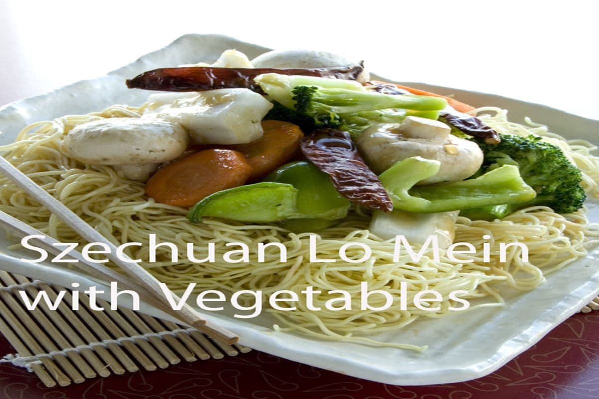 Szechuan Vegetable Lo Mein