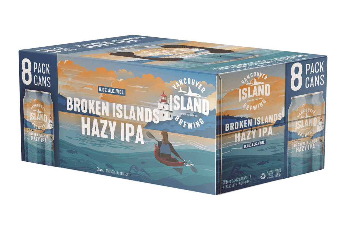 Vancouver Island Brewing - Broken Islands Hazy IPA (8 x 355ml)