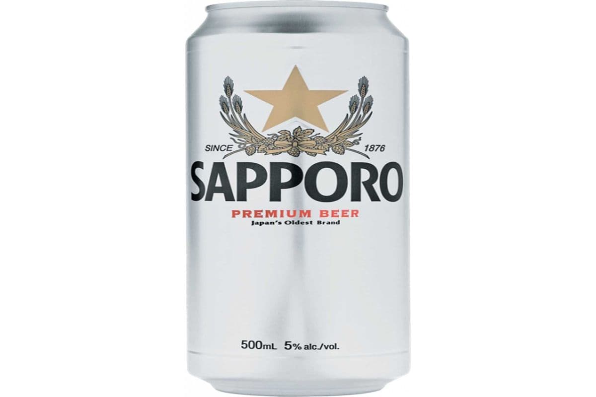 SAPPORO BEER CAN (1 x 500ML)