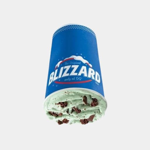 Dessert Blizzard® au brownie et à la menthe / Blizzard® Dessert with Brownie and Mint