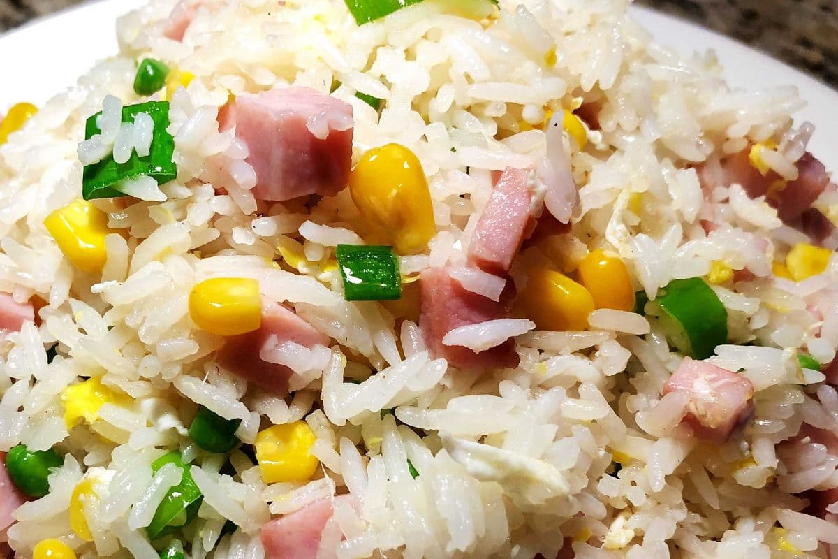 火腿炒饭 Ham Fried Rice