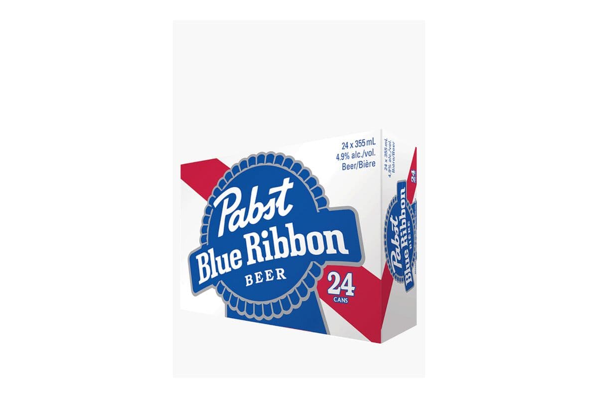 Pabst Blue Ribbon (24 Cans) (1 x 355 ml)