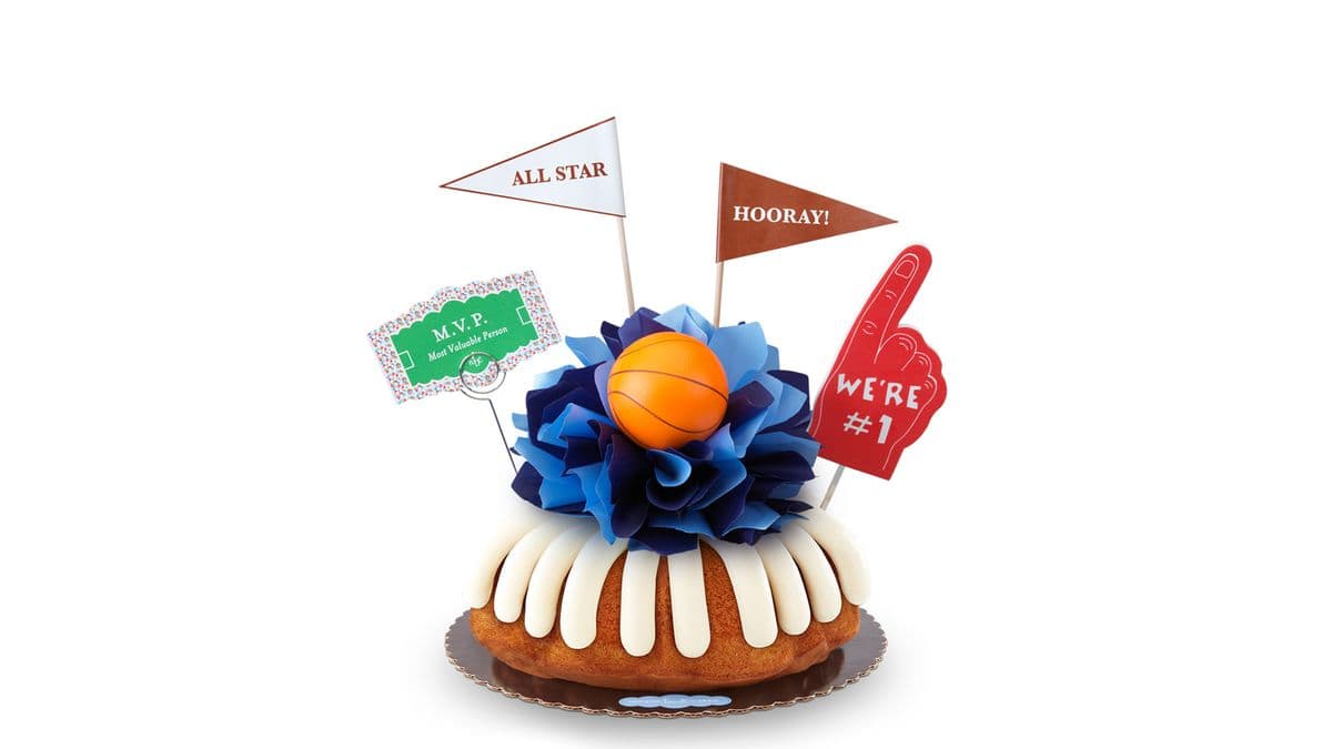 MVP – Basketball Decorated Bundt