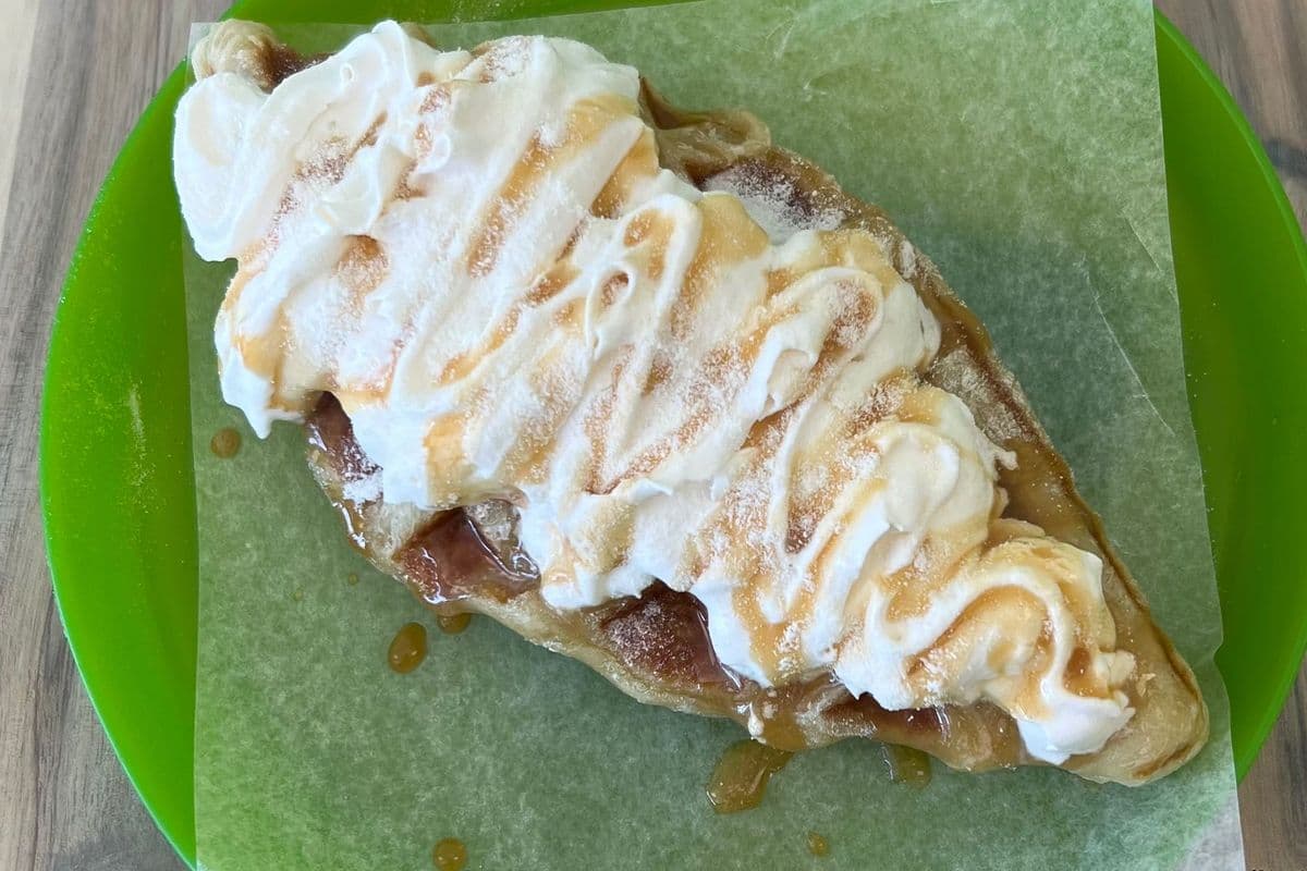 Salted Caramel Croffle