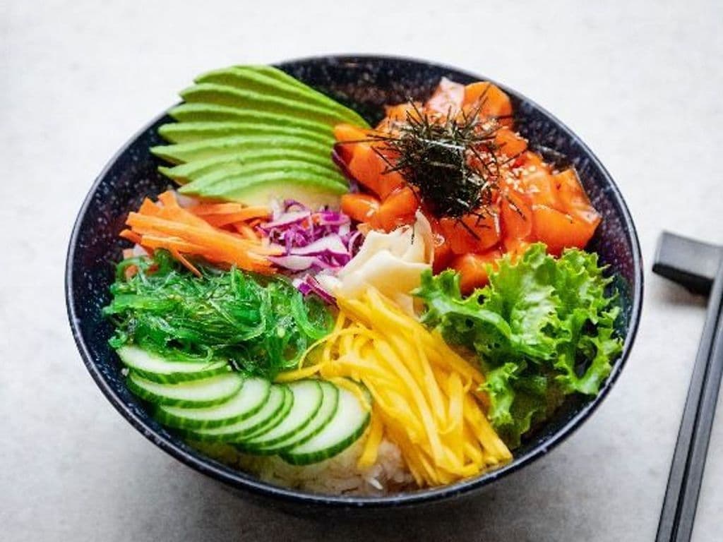 Super Salmon Poke Bowl