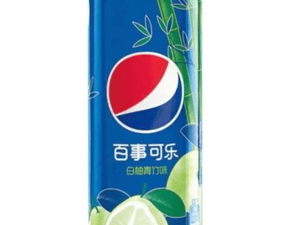 Pepsi White Pomelo & Green Bamboo Can (China)