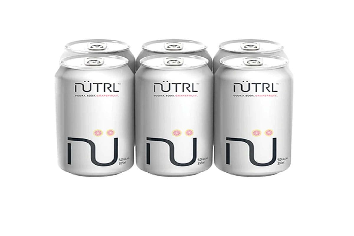 Nutrl Grapefruit (6 x 355 ml Cans)