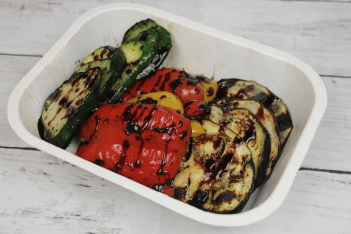 Mediterranean Style Grilled Vegetables (2 portions)