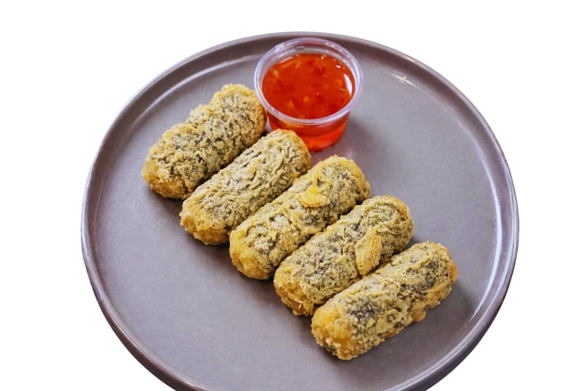 5 Crispy Korean Seaweed Noodle Rolls
