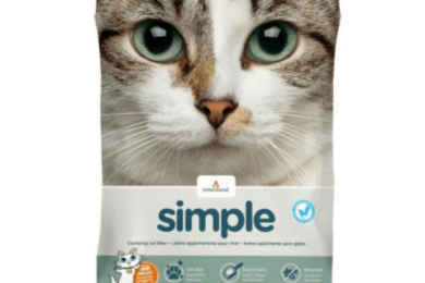 Intersand Simple Litière Agglomérant Non Parfumée / Intersand Simple Unscented Clumping Litter (14 kg)