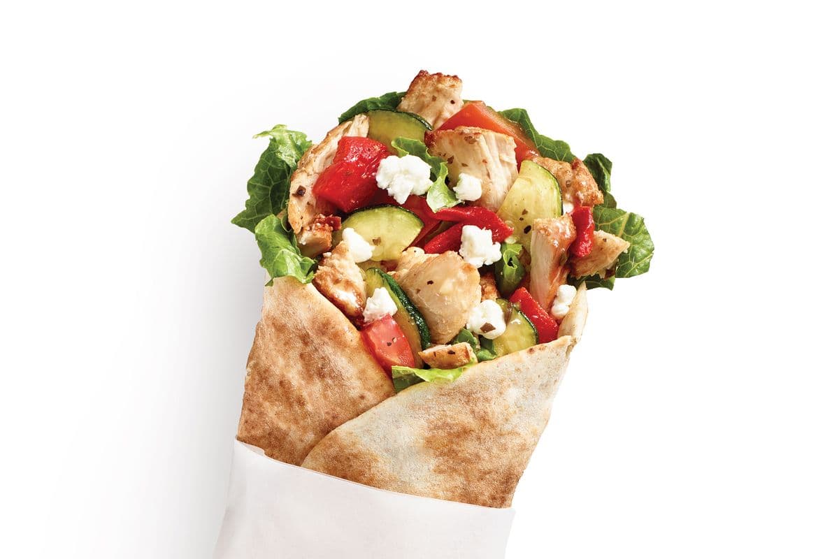 Small Chicken and Goat Cheese Pita