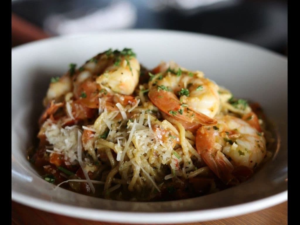 Delivery Spaghetti + Jumbo Shrimp