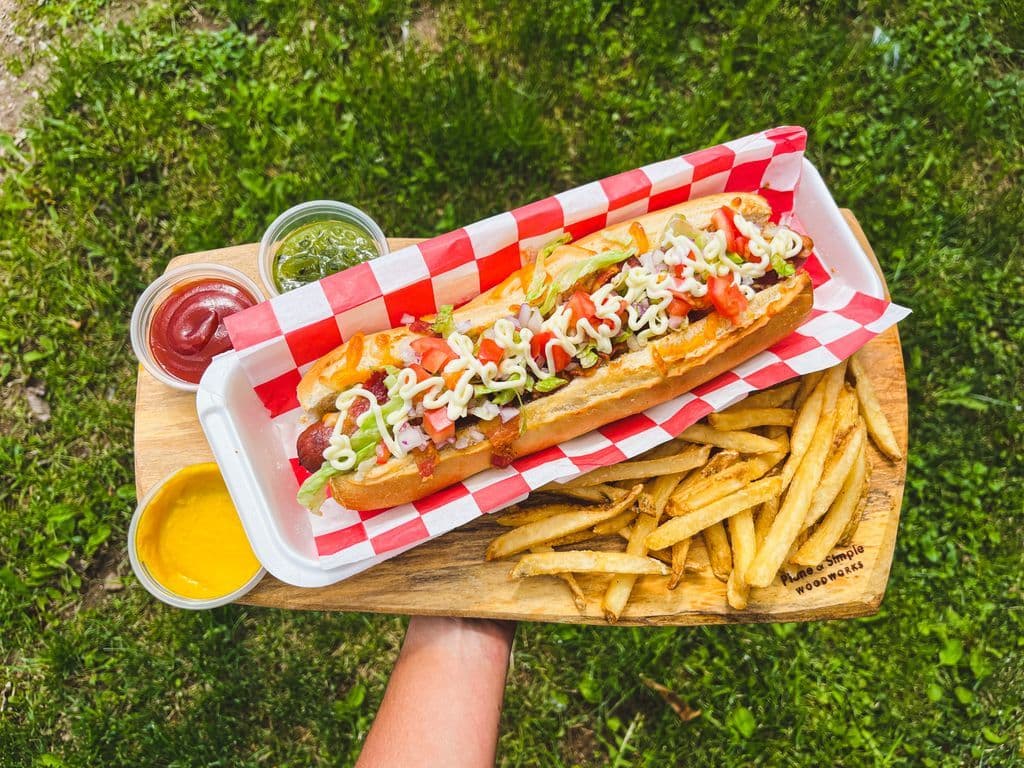 Frank's Guacamole & Roll Dog